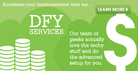 Infusionsoft done for you services